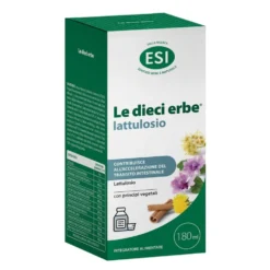 Esi Le Dieci Erbe Lattulosio Soluzione Liquida Integratore Alimentare, 180ml