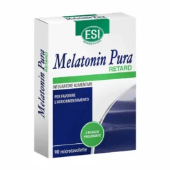 ESI Melatonin Pura - Integratore Retard a Rilascio Graduale, 90 Microtavolette