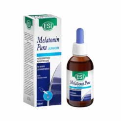 ESI Melatonin Pura Junior - Integratore di melatonina in gocce per il sonno dei bambini, 40 ml