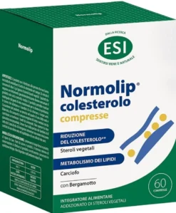 ESI Normolip Colesterolo - Integratore per il colesterolo con steroli vegetali, 60 compresse