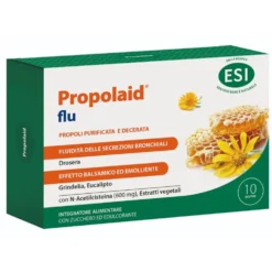 ESI Propolaid Flu - Integratore per fluidificare le vie respiratorie, 10 bustine