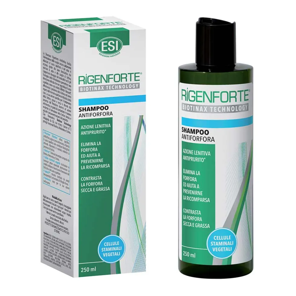 ESI Rigenforte - Shampoo Delicato Antiforfora Grassa e Secca, 250ml