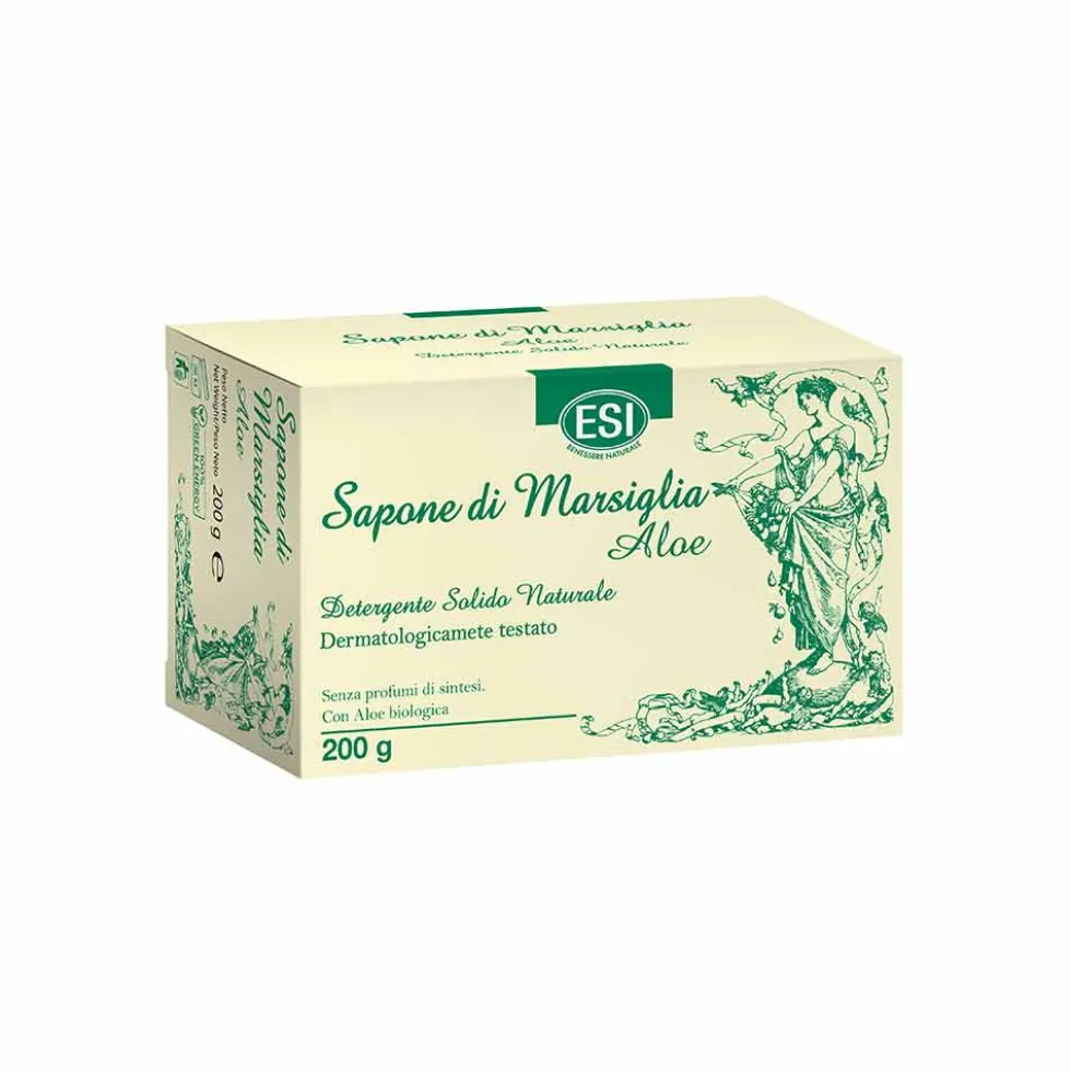 Esi Sapone Di Marsiglia Aloe, 200g