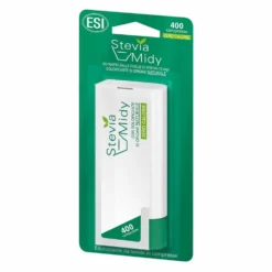 ESI Stevia Midy - Dolcificante da tavola senza calorie per le bevande, 400 compresse