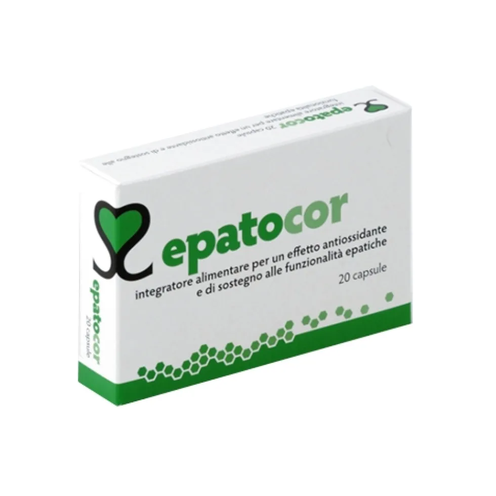 Essecore Epatocor Integratore Alimentare Effetto Antiossidante 20 Capsule