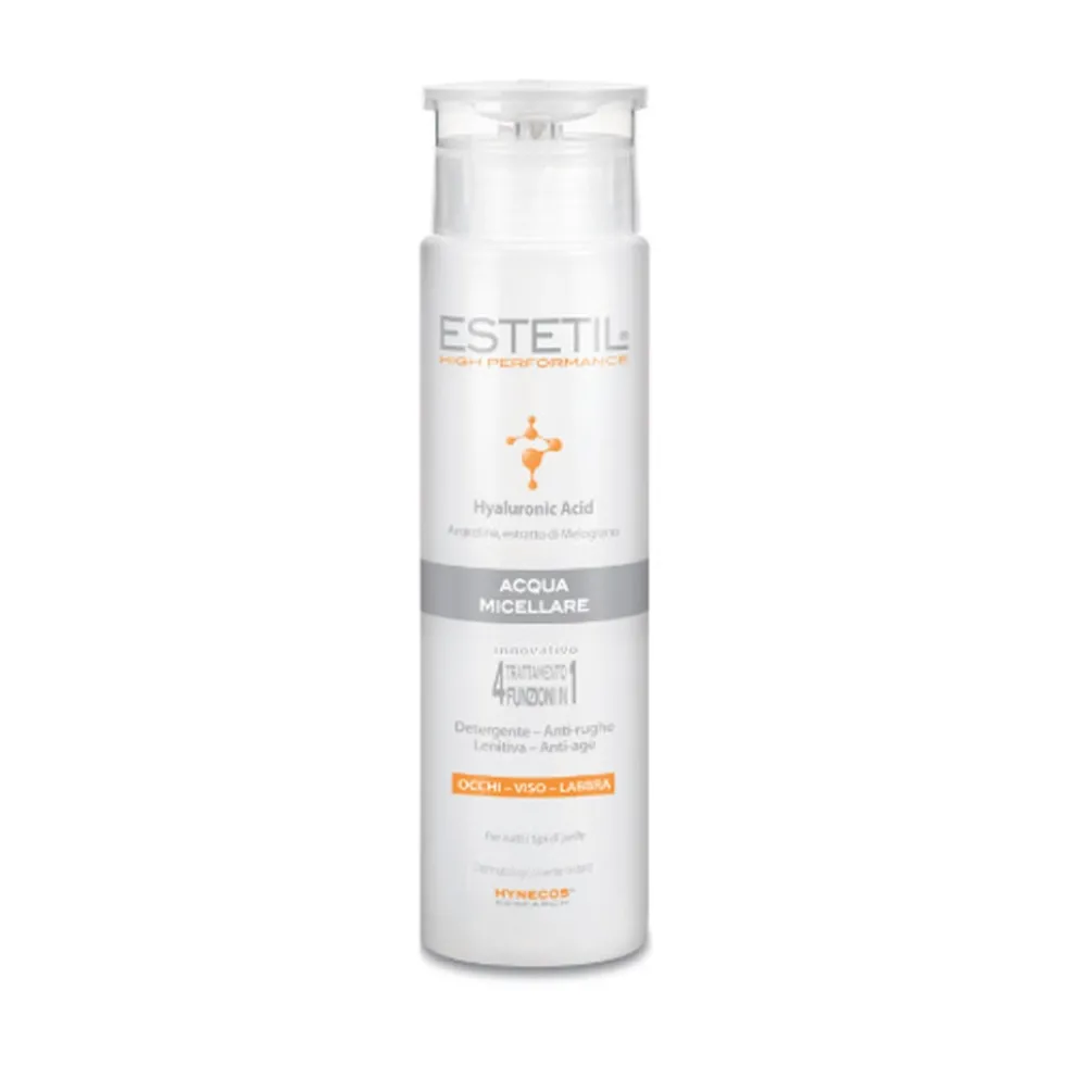 Estetil Trattamenti Detergenti - Acqua Micellare Occhi Viso Labbra 4 In 1, 200ml