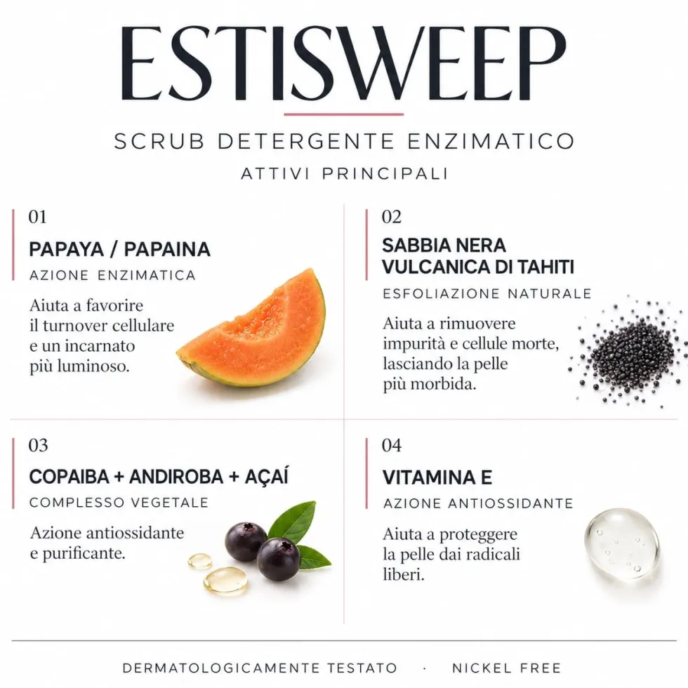 Estiage EstiSweep Scrub Detergente Enzimatico, 50ml