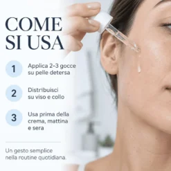 Estiage EstiVitality Siero + Booster con Acido Ialuronico a 3 Pesi Molecolari, 30ml