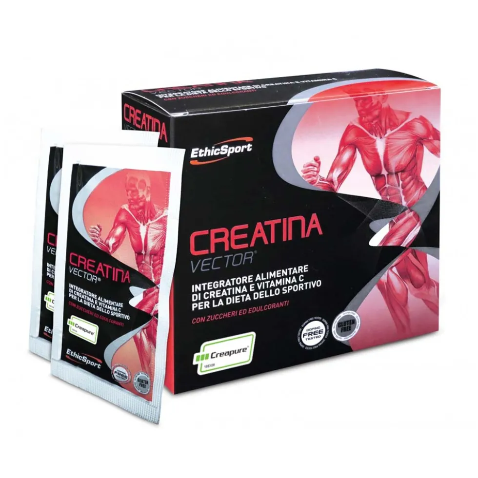 EthicSport Creatina Vector Integratore Alimentare, 20 Bustine