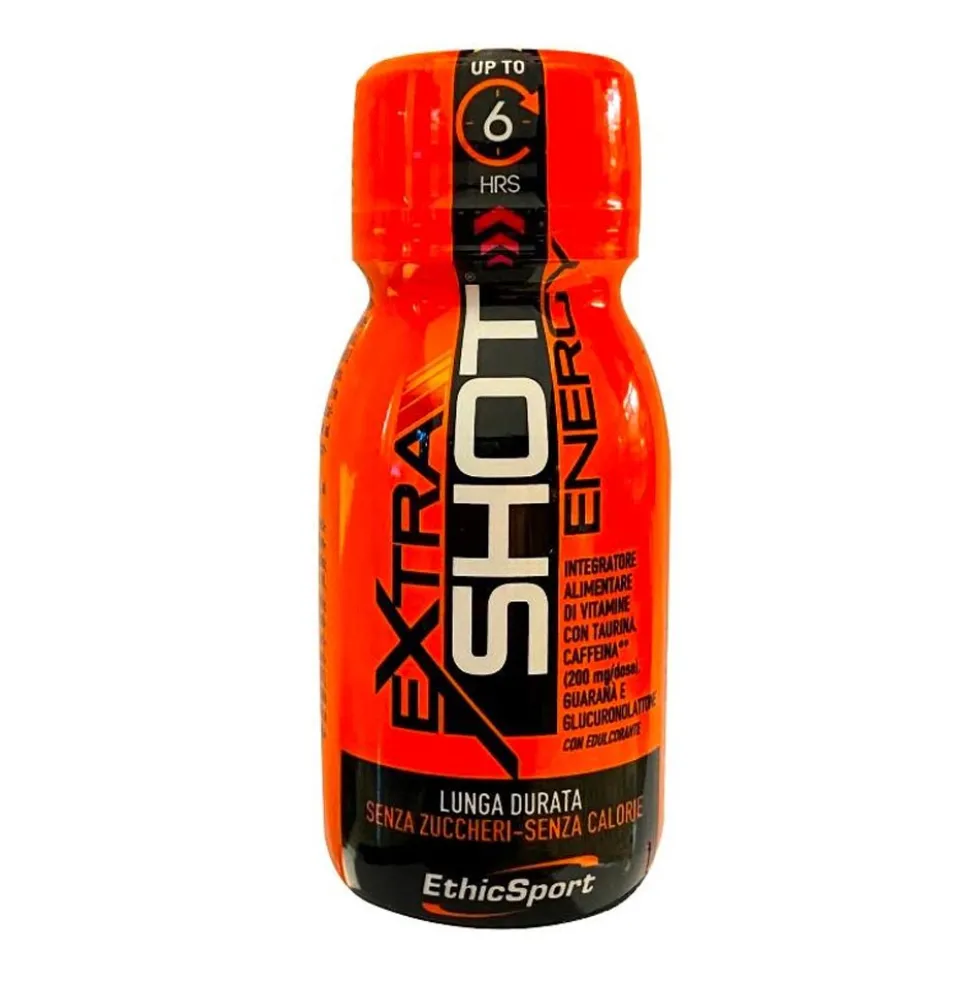EthicSport Extra Shot Energy Integratore Tonico Energetico, 60ml