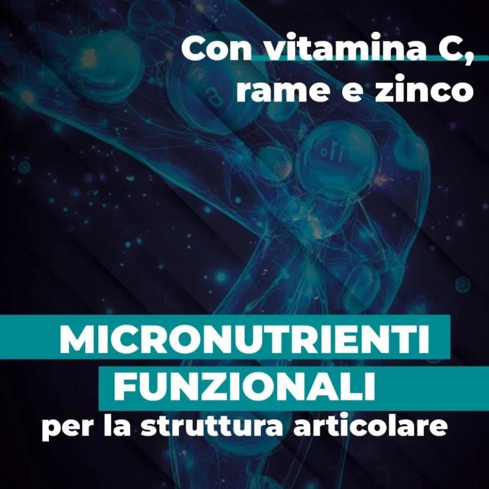 EthicSport Fluid Motion - Integratore per le cartilagini e i tessuti connettivi, 60 capsule