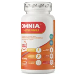 EthicSport Omnia Active Formula Integratore Polivitaminico e Multiminerale con Fosfatidilcolina, 45 Capsule
