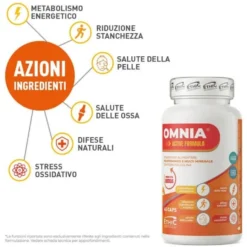 EthicSport Omnia Active Formula Integratore Polivitaminico e Multiminerale con Fosfatidilcolina, 45 Capsule