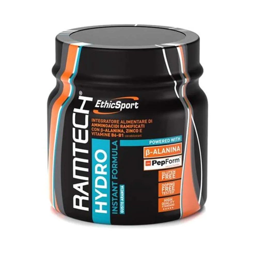 EthicSport Ramtech Hydro Instant Formula Polvere Recupero Gusto Arancia, 250g
