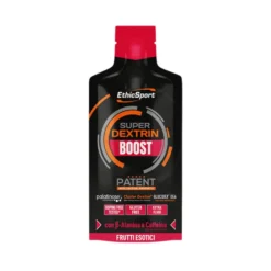 EthicSport Super Dextrin Boost - Gel energetico ai frutti esotici per l'energia muscolare, 30 ml