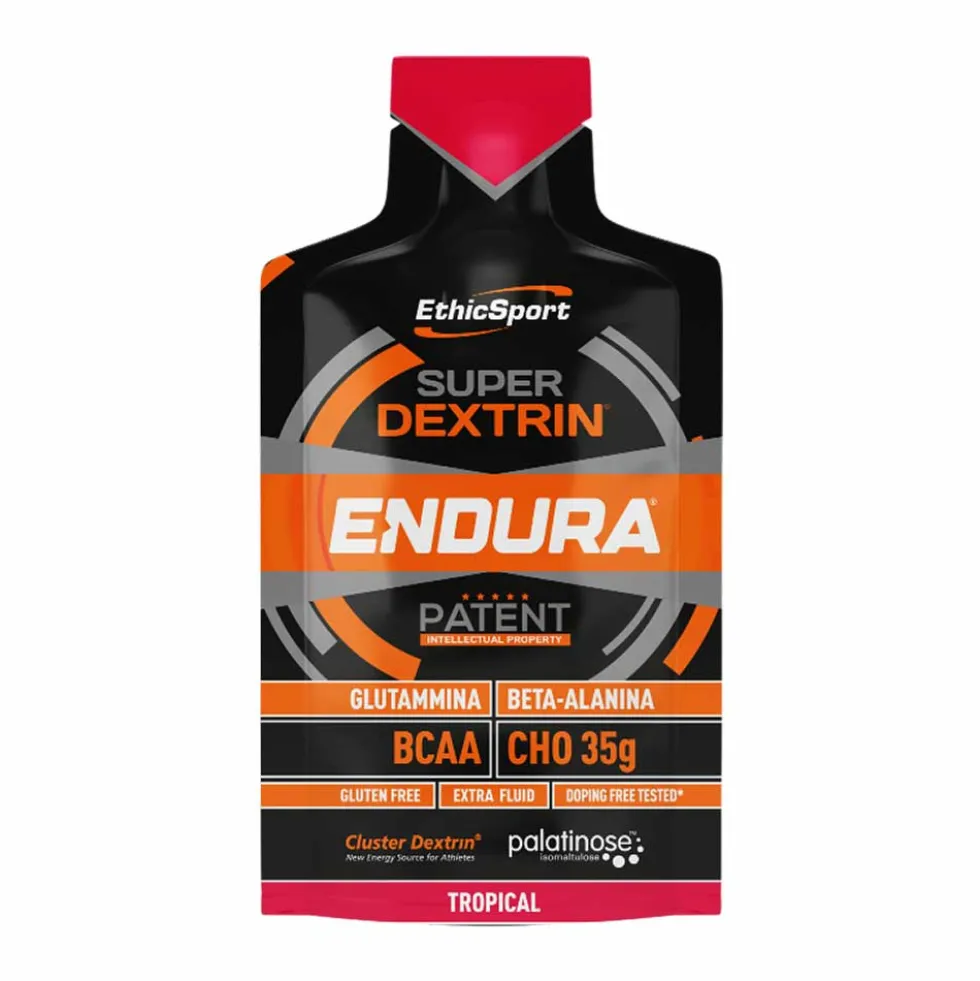 EthicSport Super Dextrin Endura - Gel energetico liquido per le attività di lunga durata, 60 ml