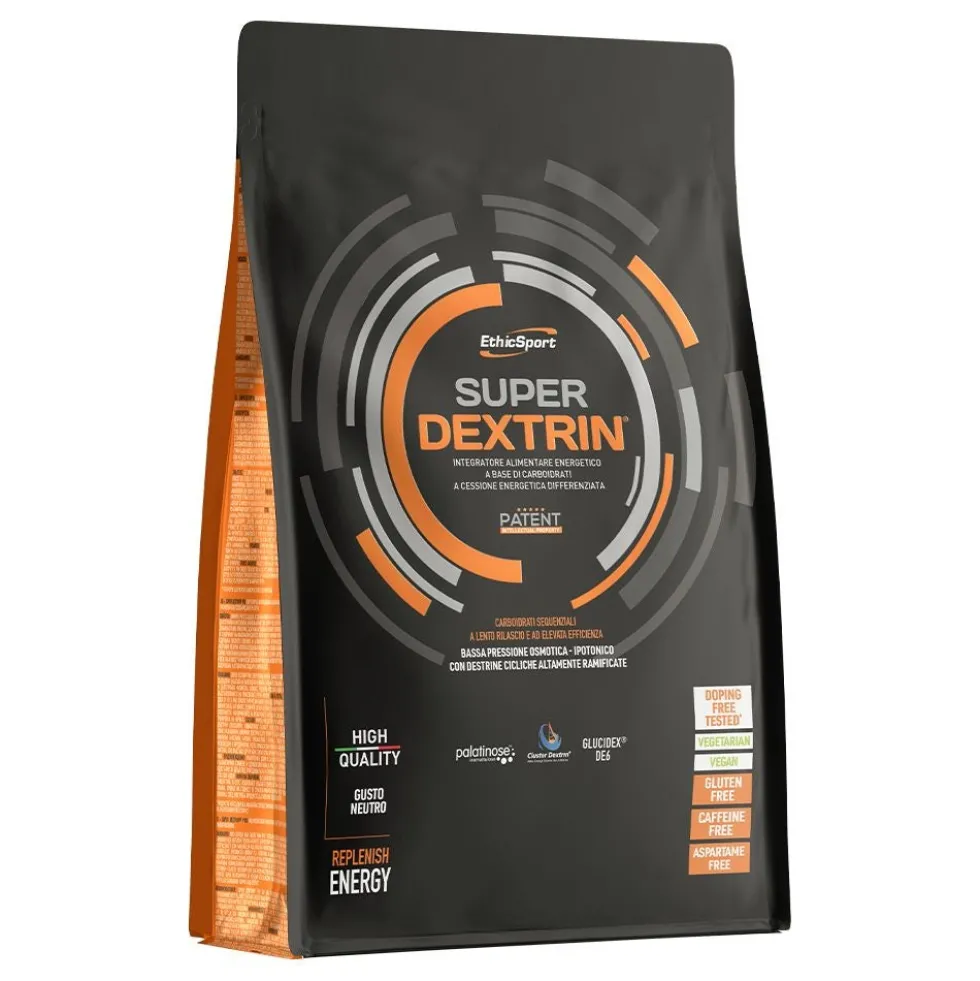 EthicSport Super Dextrin Integratore di Destrine per Energia e Resistenza, 700g