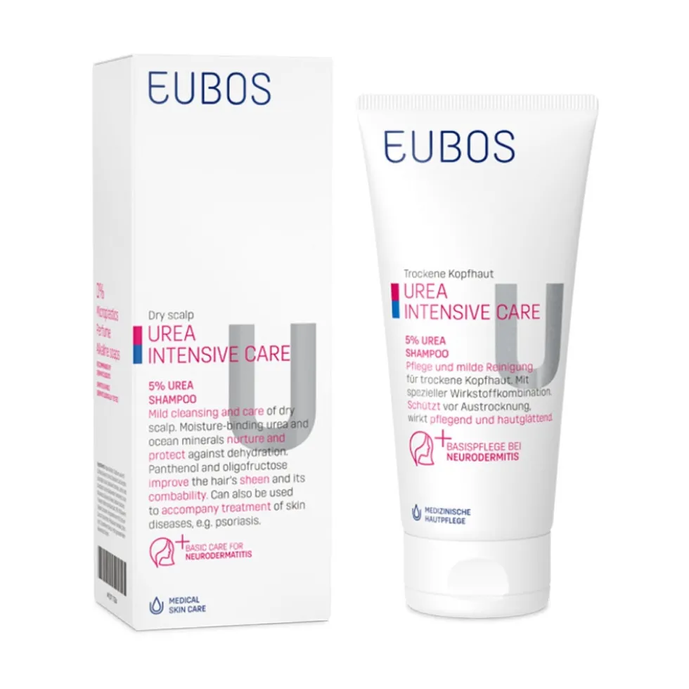 Eubos Urea - Shampoo per Cute Secca 5% Urea, 200ml