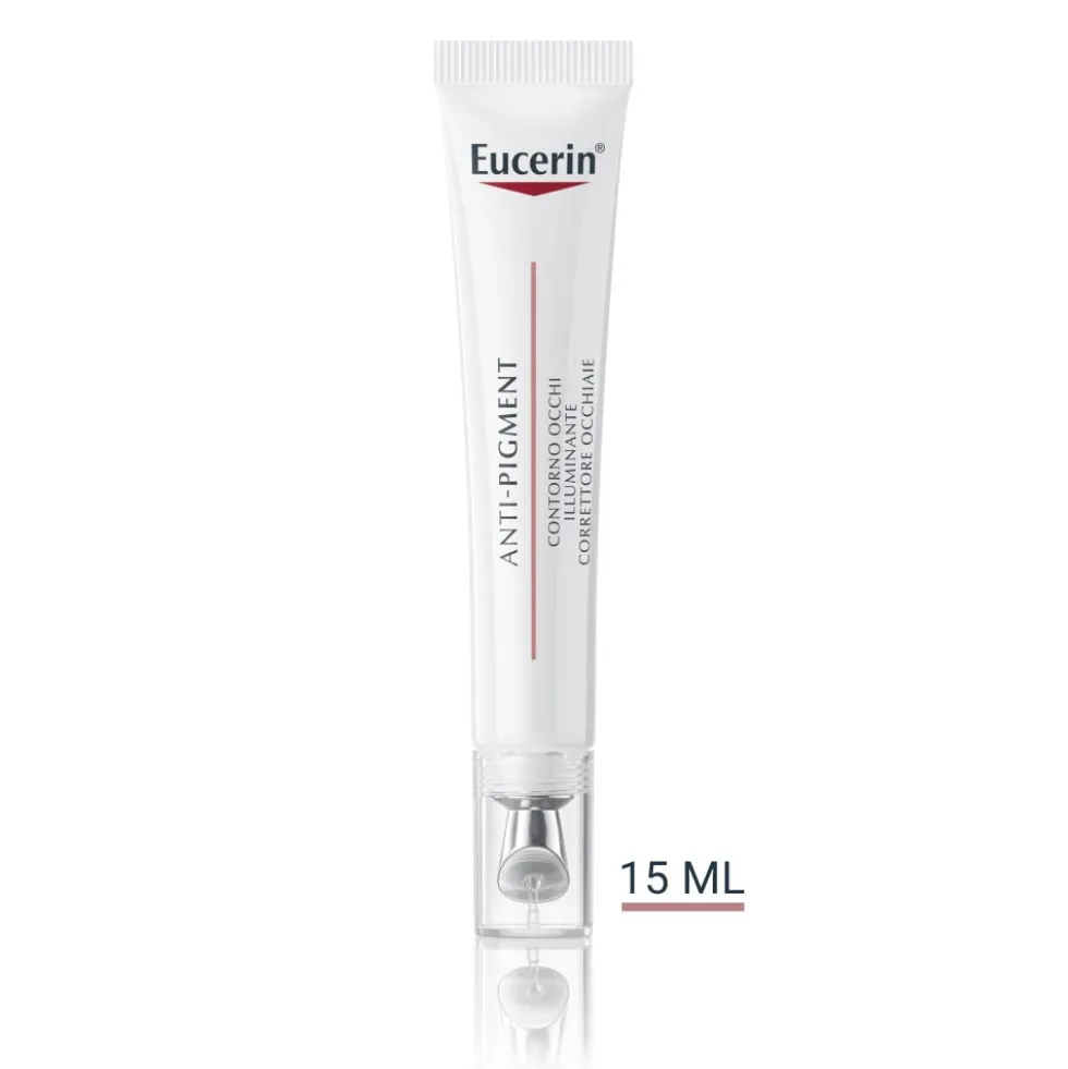 Eucerin Anti-Pigment Contorno Occhi - Crema illuminante per ridurre le occhiaie, 15 ml