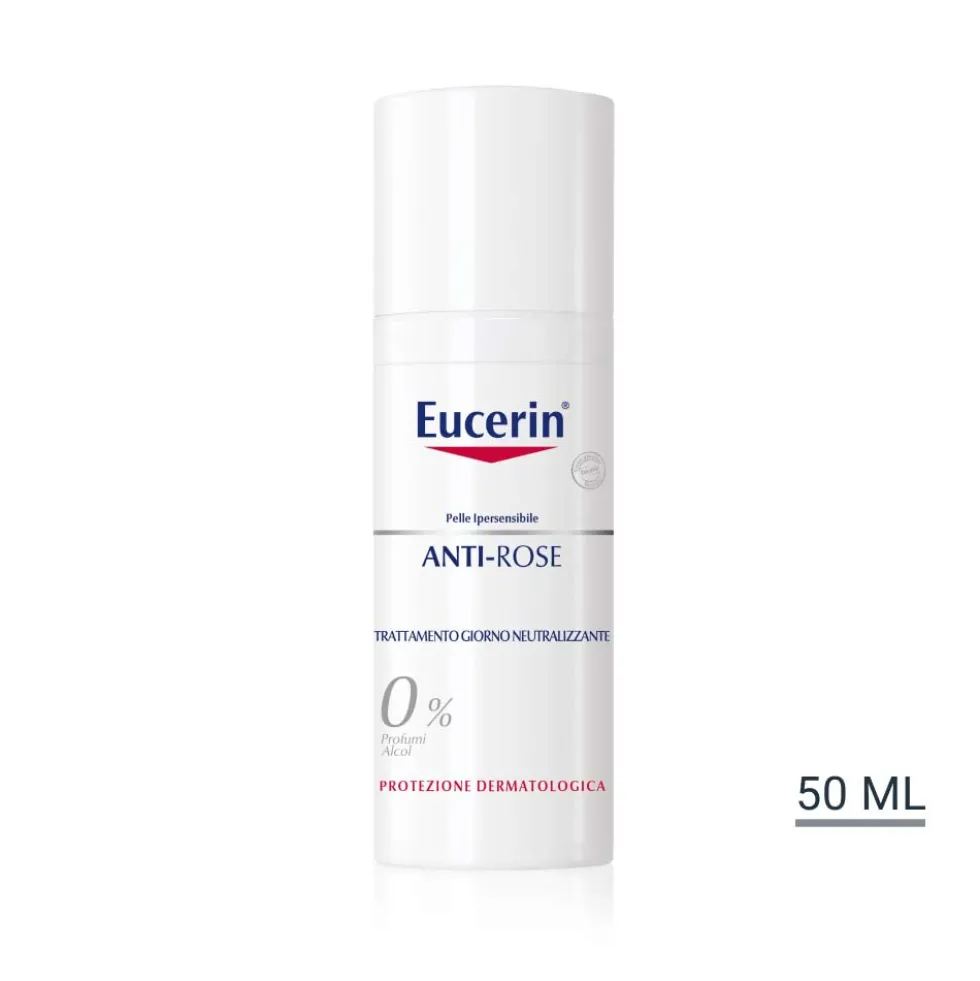 Eucerin Anti-Rose Trattamento Giorno SPF25 - Crema viso per lenire i rossori e la couperose, 50 ml