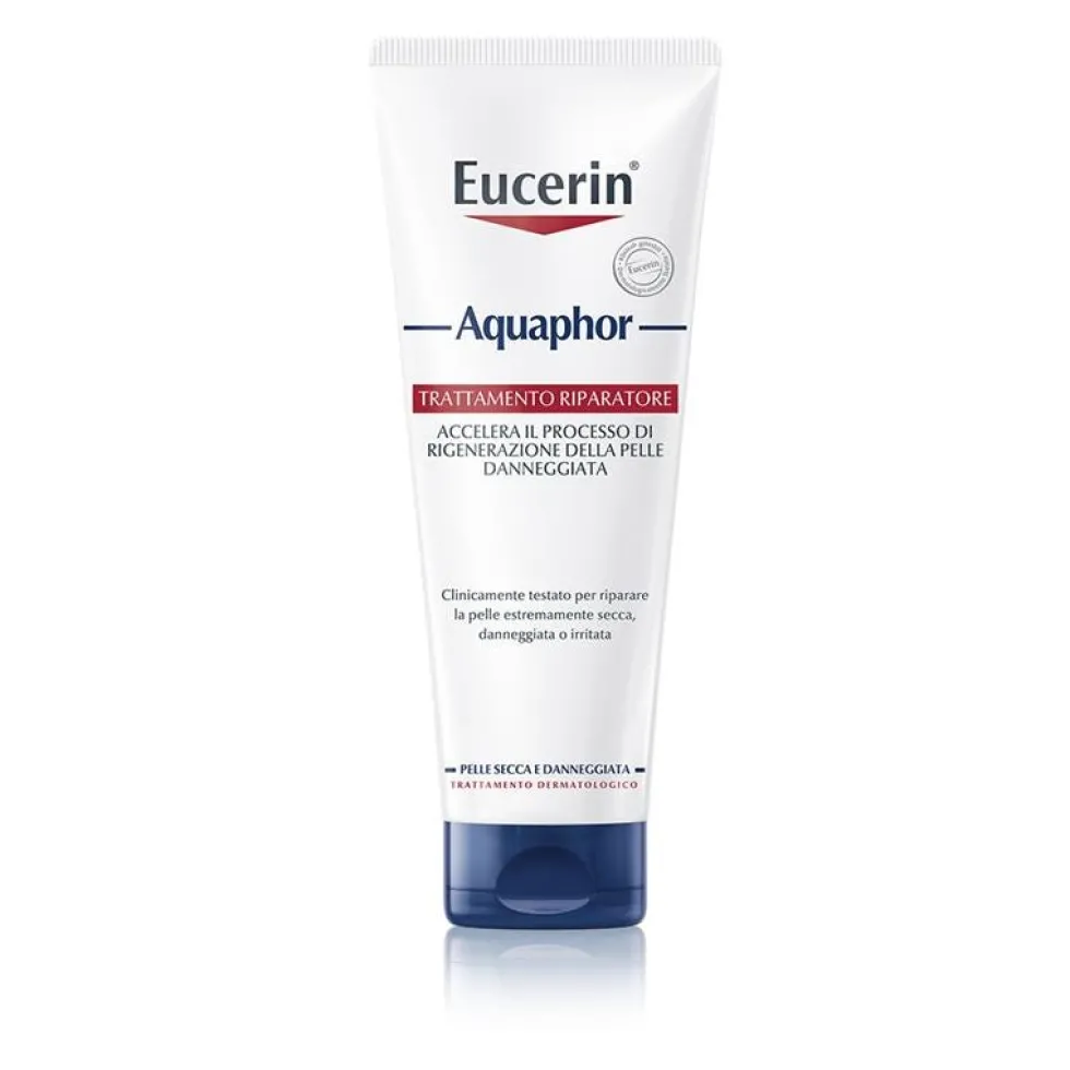 Eucerin Aquaphor - Unguento riparatore per la pelle molto secca e danneggiata, 220 ml