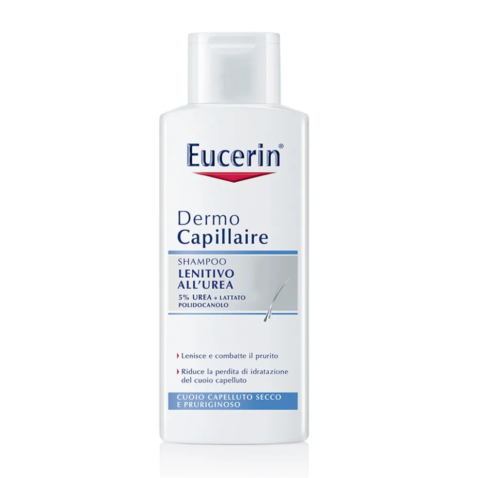 Eucerin DermoCapillaire - Shampoo Lenitivo all'Urea, 250ml