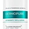 Eucerin Dermopure Clinical - Gel Detergente Tripla Azione per Pelle Grassa a Tendenza Acneica Sensibile, 400ml
