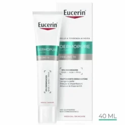Eucerin Dermopure Clinical - Peeling Trattamento Rinnovatore per Pelle Grassa a Tendenza Acneica Sensibile, 40ml