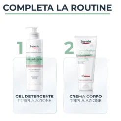 Eucerin Dermopurifyer Oil Control - Crema Corpo Tripla Azione, 200ml