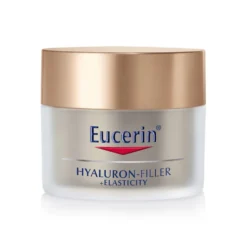 Eucerin Hyaluron-Filler + Elasticity - Crema notte anti-età per riempire le rughe, 50 ml