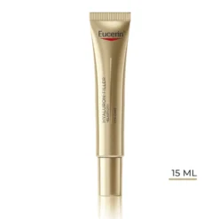 Eucerin Hyaluron-Filler + Elasticity SPF 15 - Crema contorno occhi anti-age per pelli mature, 15 ml