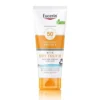Eucerin Sensitive Protect SPF 50+ - Gel-crema solare tocco secco per la pelle dei bambini, 200 ml
