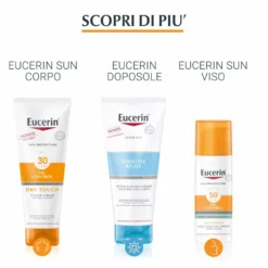 Eucerin Sun Protection Bambini SPF 50+ - Spray solare per la pelle sensibile e atopica, 200 ml