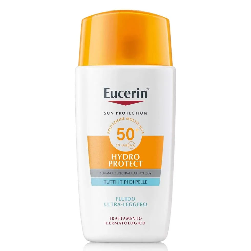 Eucerin Sun Protection - Hydro Protect Fluido Viso Ultra Leggero SPF50+, 50ml