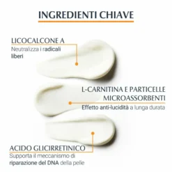 Eucerin Sun Protection Oil Control - Gel crema solare viso SPF 50+ per la pelle acneica, 50 ml