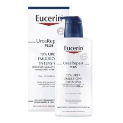 Eucerin UreaRepair Plus - Emulsione Intensiva 10% Urea per Pelle Secca, 250ml
