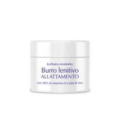Euphidra Amido Mio - Burro lenitivo per l'allattamento che previene le ragadi, 50 ml