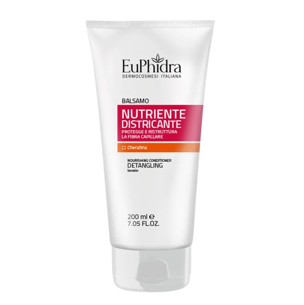 EuPhidra Balsamo Nutriente e Districante - Balsamo riparatore per i capelli danneggiati, 200 ml