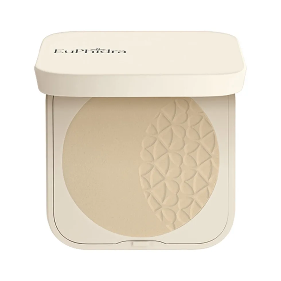 Euphidra Cipria Fissativa Invisibile per Fissare il Makeup Polvere Compatta, 9g