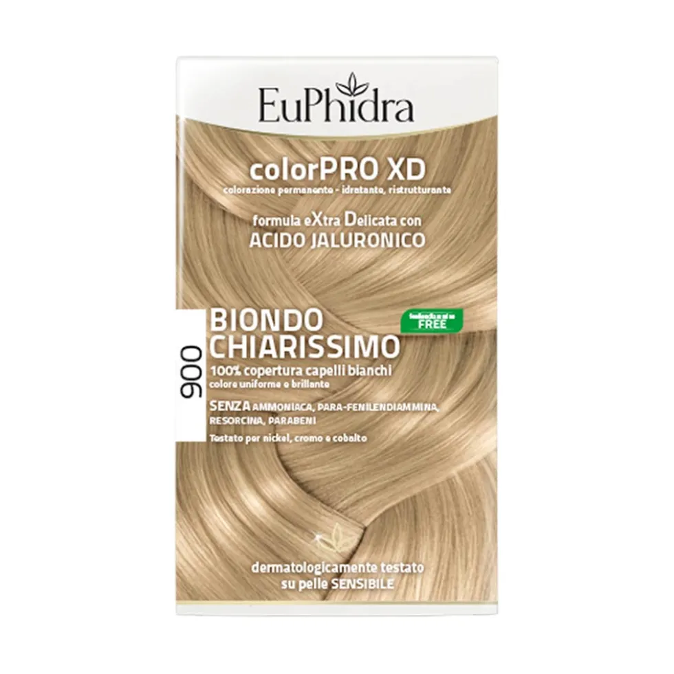 EuPhidra ColorPro XD - Permanente Colore 900 Biondo Chiarissimo