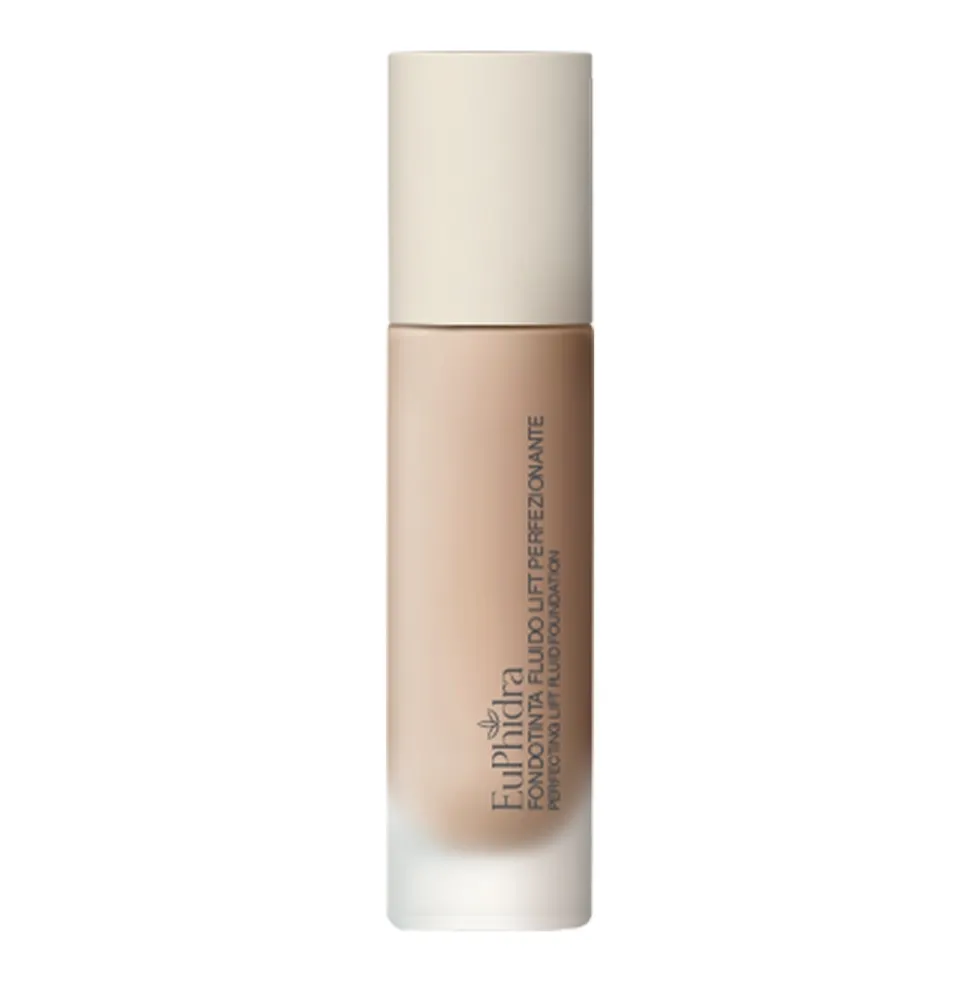Euphidra Fondotinta Fluido Lift colore FL04 - Fondotinta fluido illuminante e anti-età, 30 ml