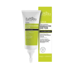 Euphidra Scrub Seboregolatore Detox con Carbone Vegetale, 150g