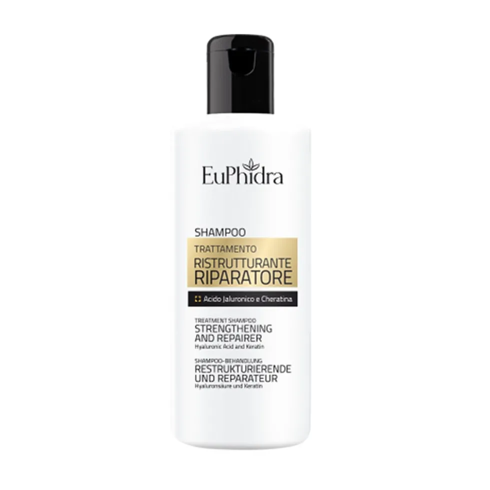 Euphidra Shampoo Trattamento Ristrutturante Riparatore, 200ml