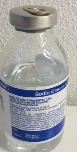 Eurospital Sodio cloruro 0,9% - Soluzione per infusione per la reintegrazione di fluidi, 100 ml