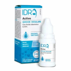 Eurospital Sterilens Idra Active - Gocce oculari idratanti per la secchezza oculare, 10 ml