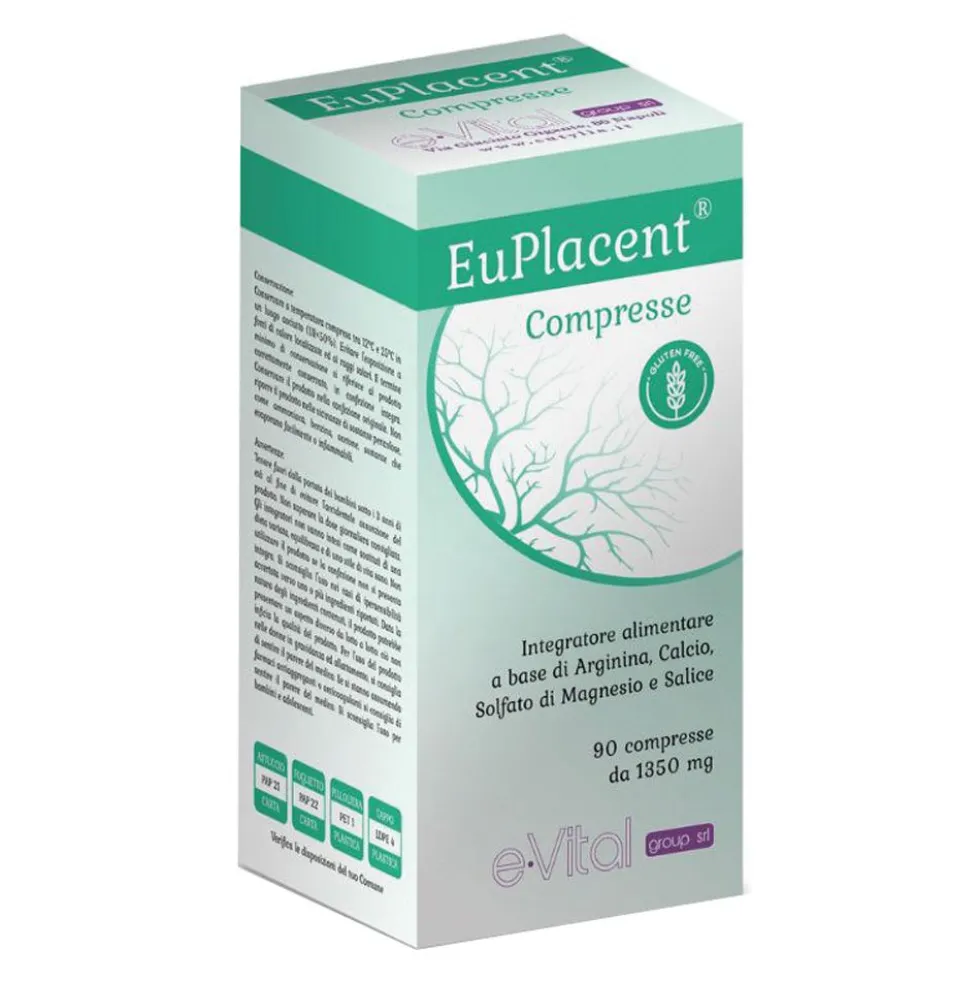 Eutylia EuPlacent Integratore per Contrastare Complicanze Ostetriche, 90 compresse