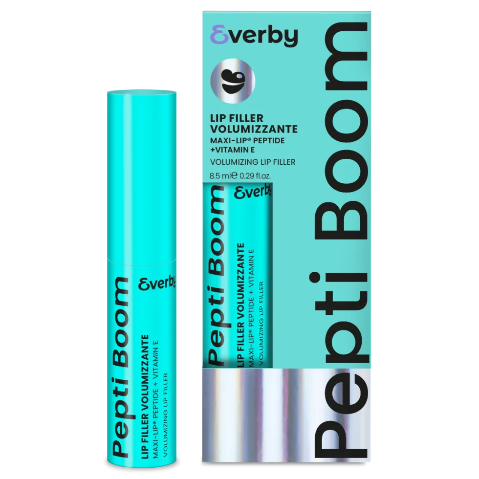 Everby Pepti Boom Lip Filler - Olio per le labbra con azione rimpolpante e idratante, 8,5 ml