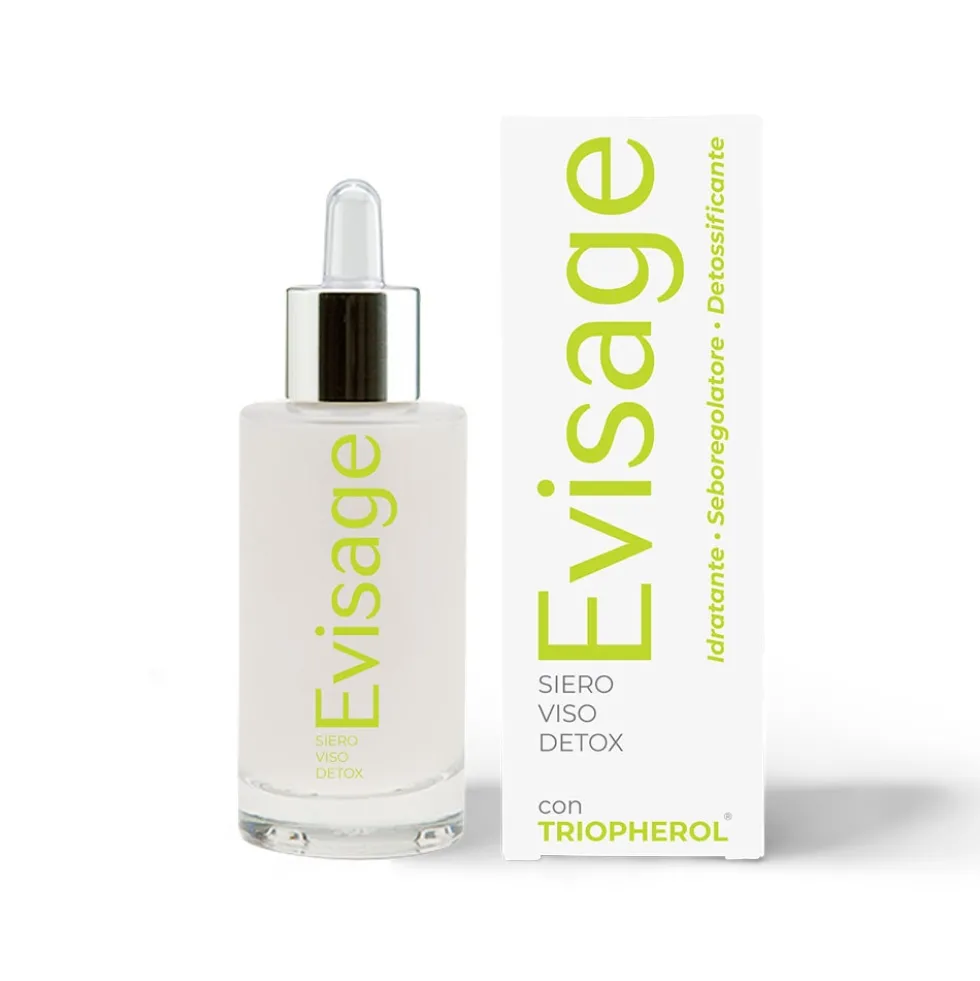Evisage Cofanetto Viso - Kit per la cura del viso ad azione idratante e anti-age, 4 pezzi