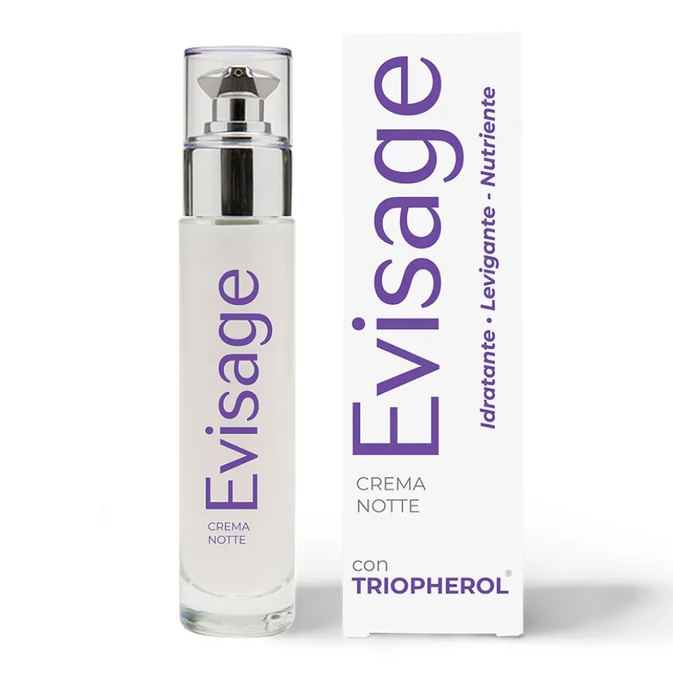 Evisage Cofanetto Viso - Kit per la cura del viso ad azione idratante e anti-age, 4 pezzi