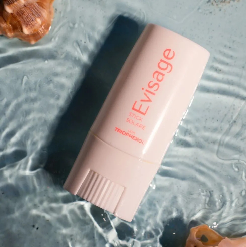 Evisage Stick Solare SPF50+ Protezione Molto Alta con Triopherol, 9ml